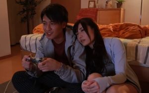 彼氏のゲームに付き合う彼女、よくある風景。
